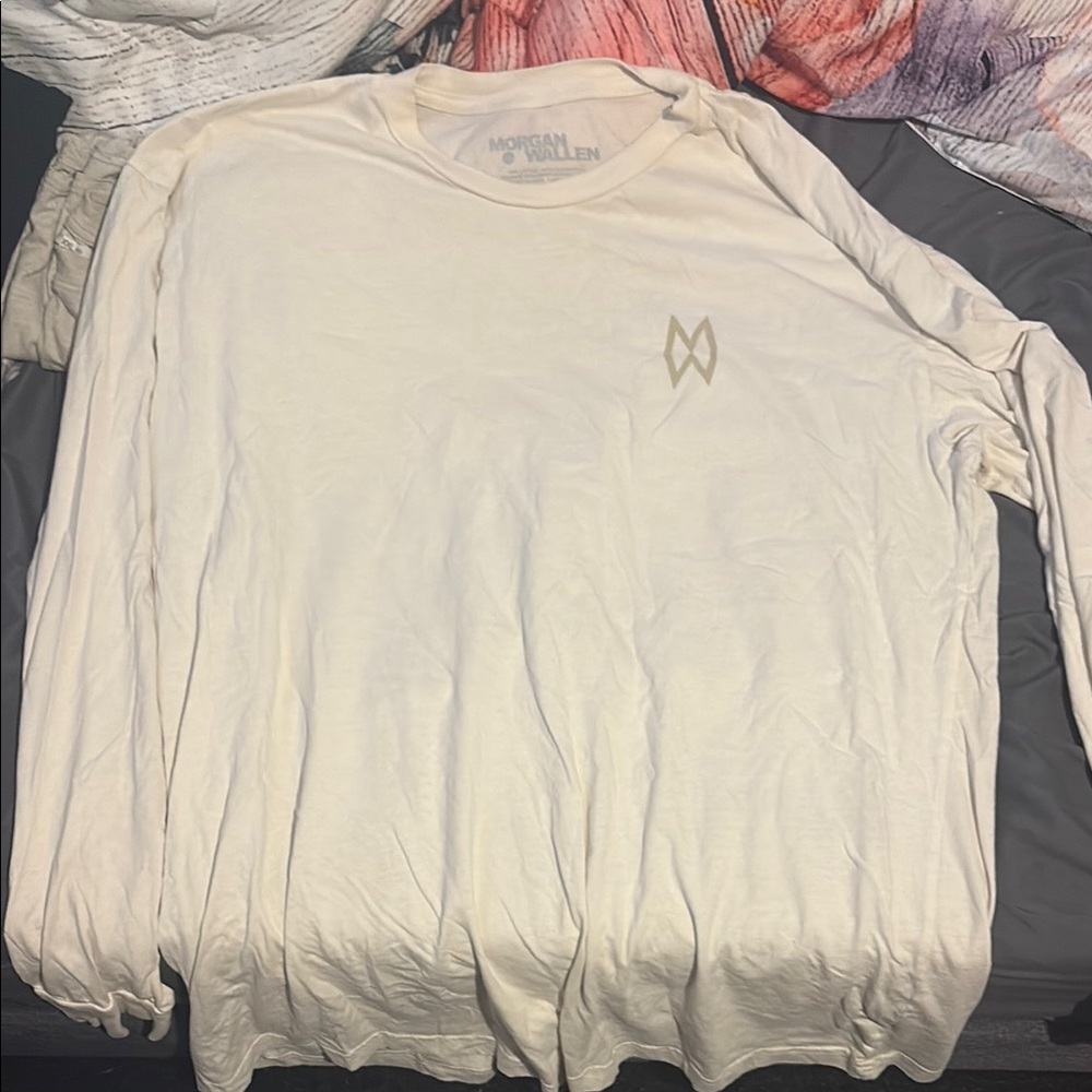 Cream Long Sleeve Shirt